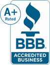 BBB Accredited A+ Rated